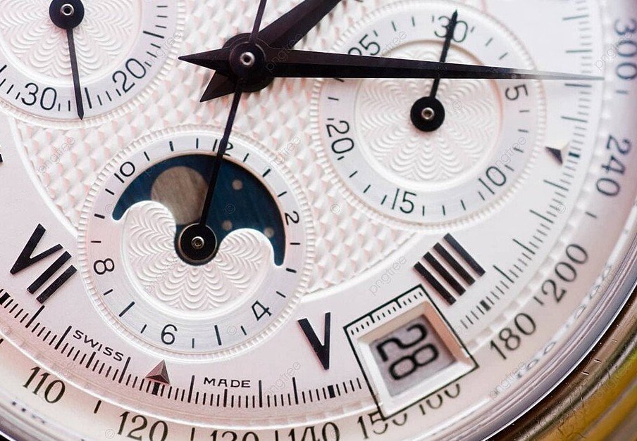 una imagen muestra un reloj de lujo